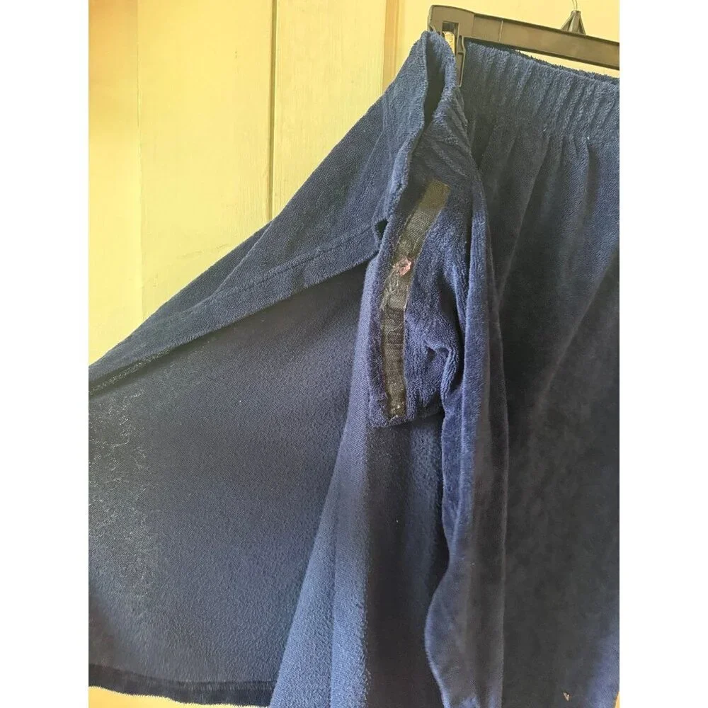 Nautica small/medium dark blue towel wrap